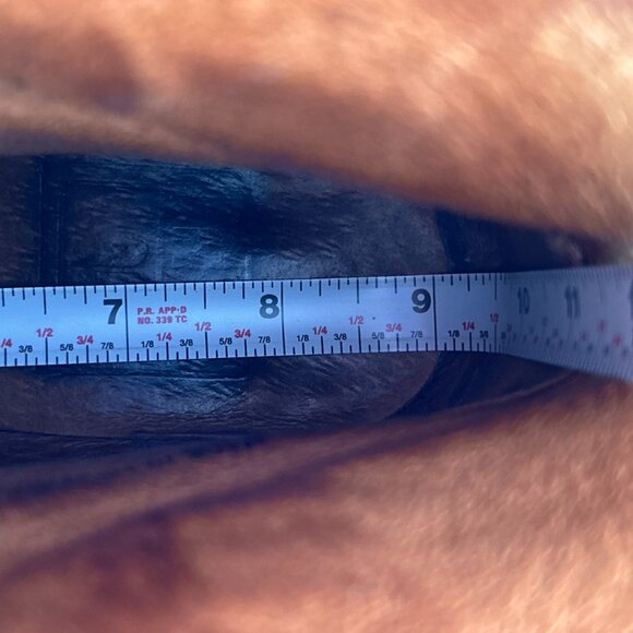 Frye Carmen Short Boots Womens Size 6.5B Black Leather Pull On Western Cowgirl - Picture 9 of 16